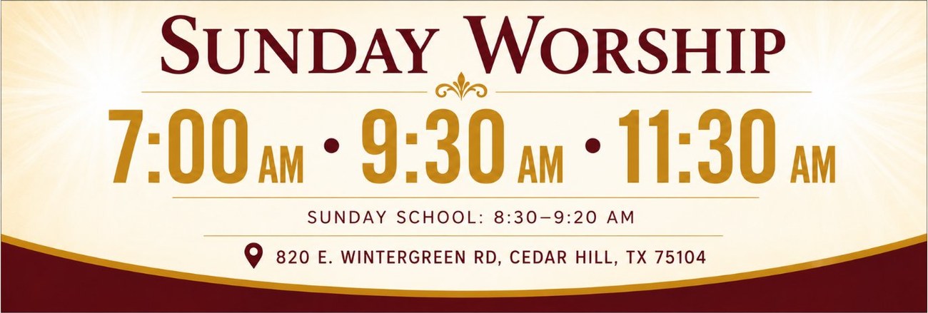 Watch Live at Community Missionary Baptist Church